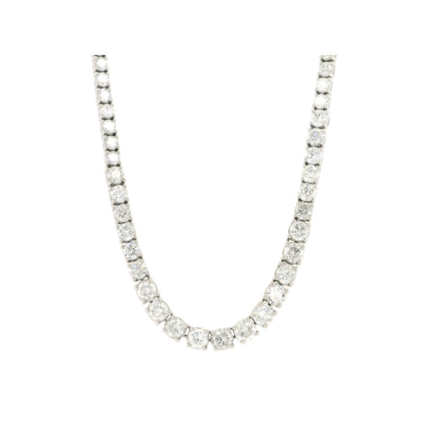 7.55cts Diamond Tennis Necklace