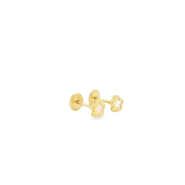 Baby Flower Pearl Earrings