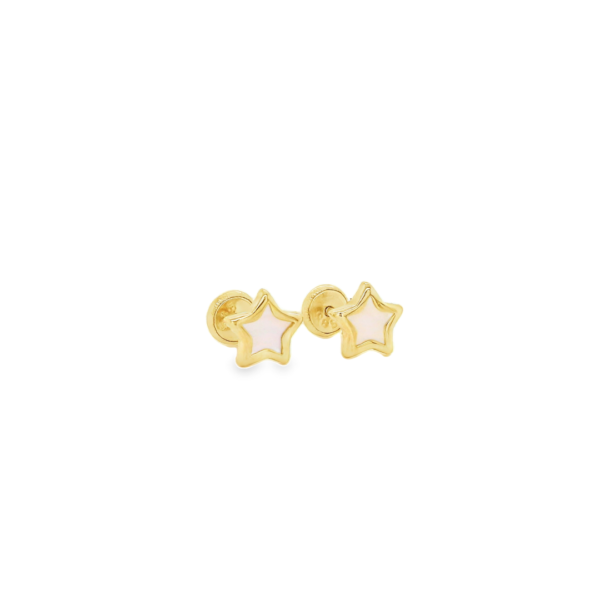 Baby Star Pearl Earrings