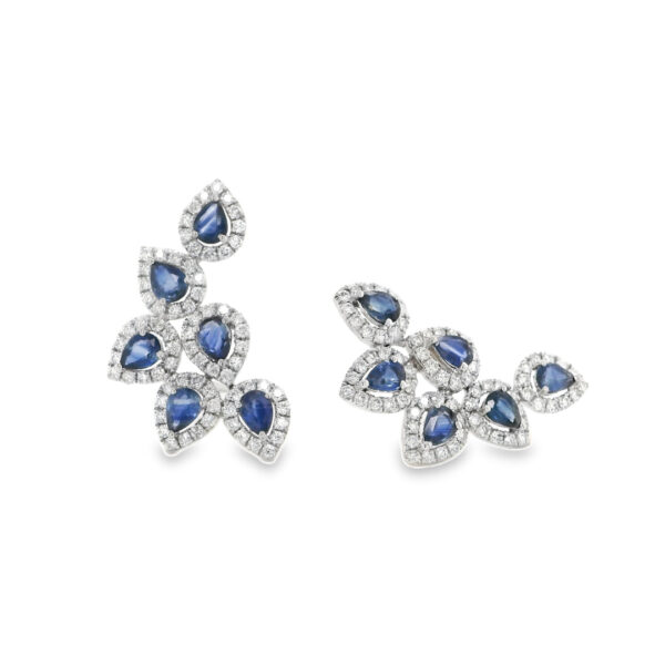 Elegant Sapphire Earrings