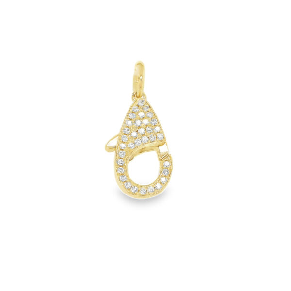 Hook Diamond Charm