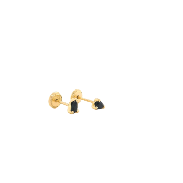 Sapphire Stuck Baby Earrings