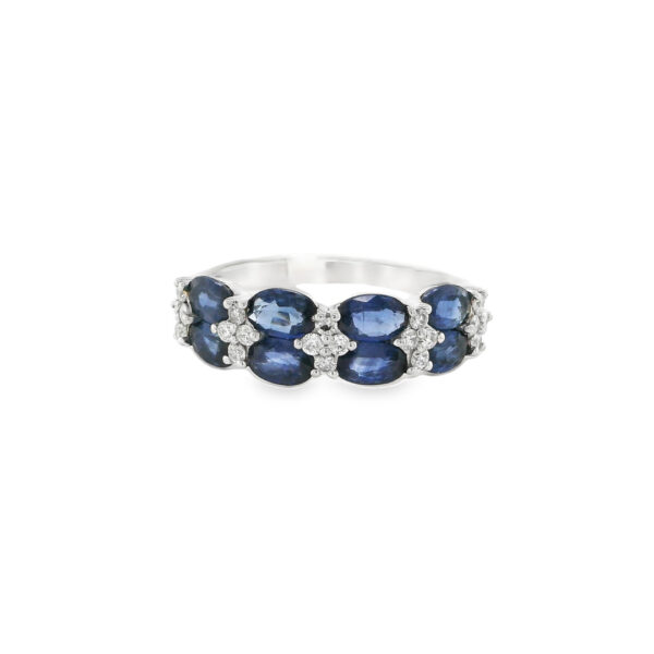 Sapphire and Diamond Ring