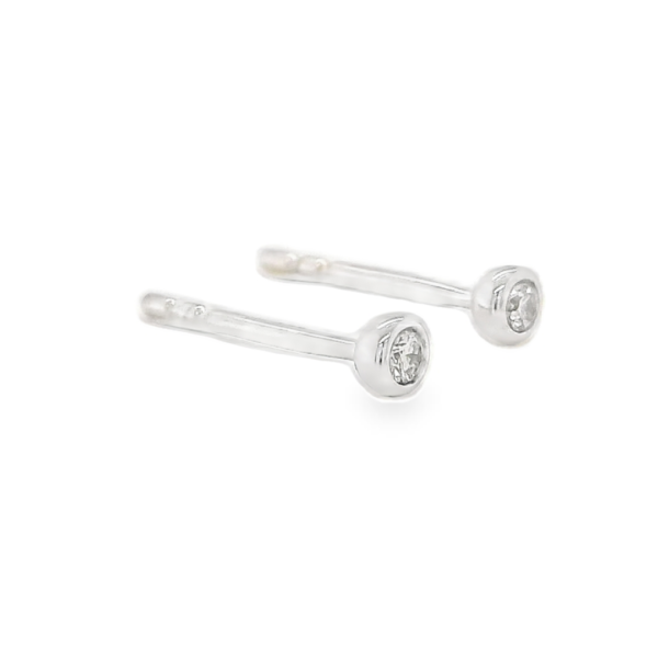 Baby Diamond Stud Earrings