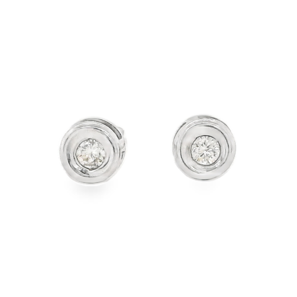 Baby Diamond Stud Earrings