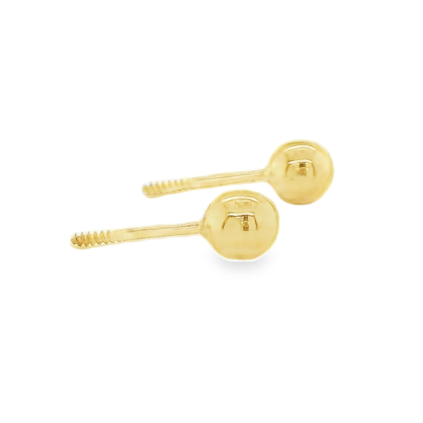 Baby Gold Stud Earrings