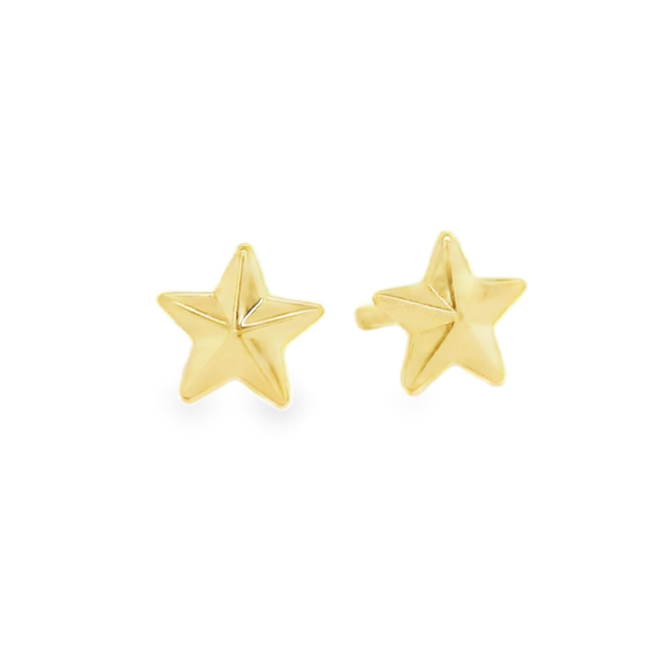 Baby Golden Star Earrings