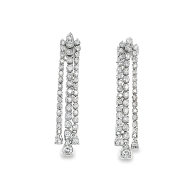 Diamond Drop Earrings