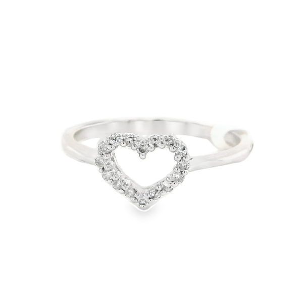 Diamond Heart Ring