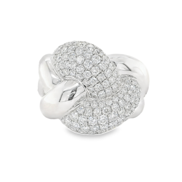 Diamond Knot Ring