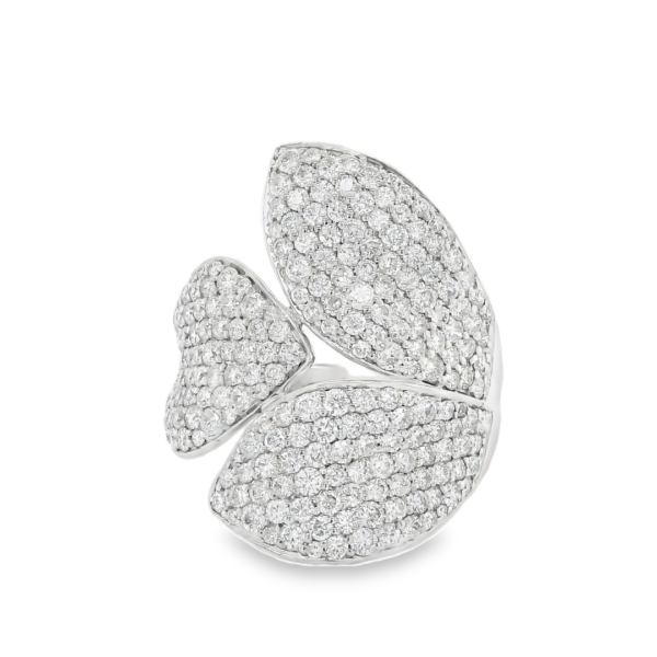 Diamond Leave Ring