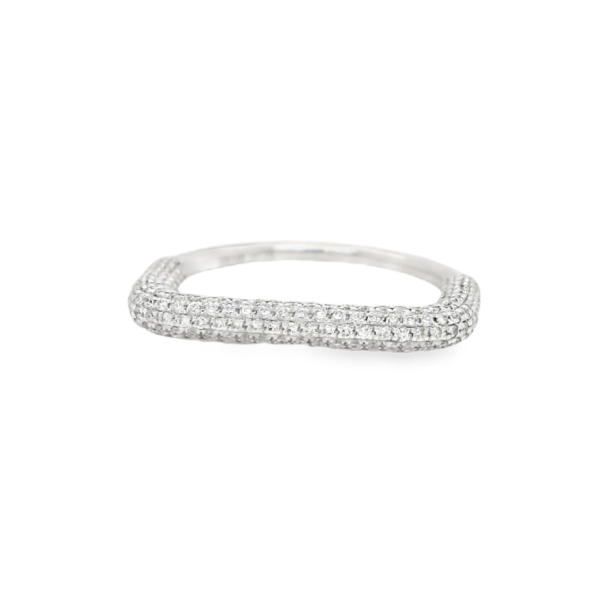 Diamond Square Shaped Ring