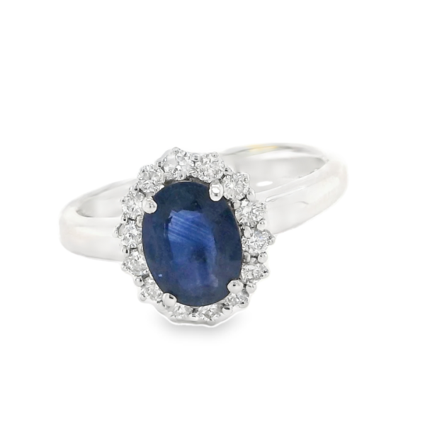 Elegant Blue Sapphire Ring