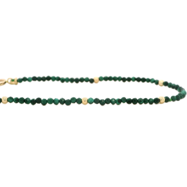 Emerald Beaded Bracelet