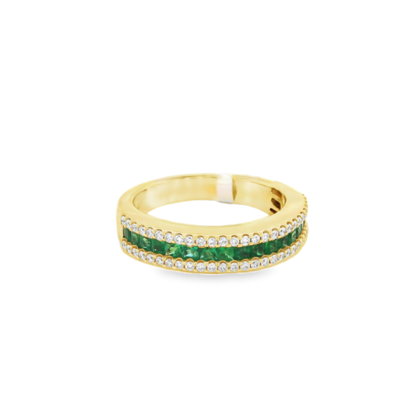 Emerald and Diamond Ring