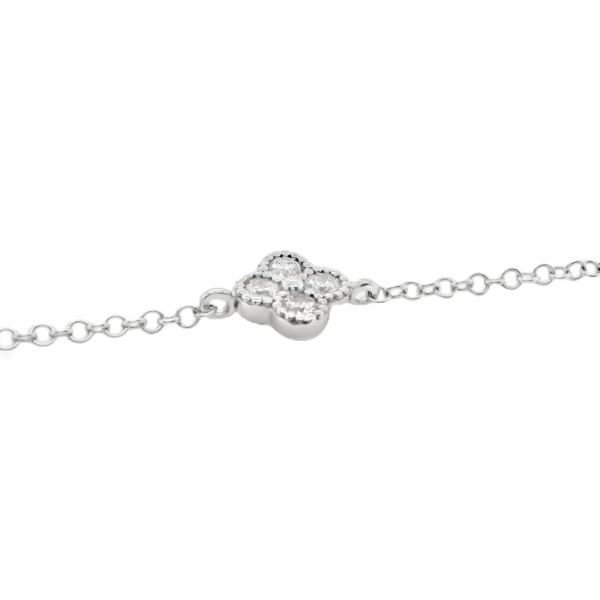 Floral Diamond Bracelet