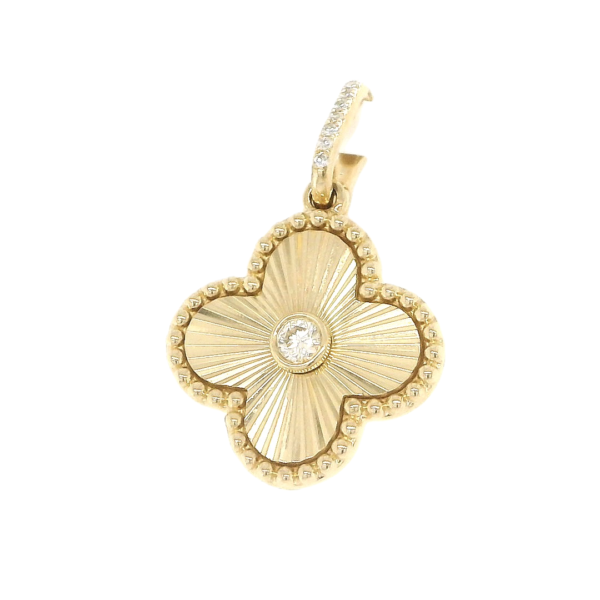 Flower Diamond Pendant