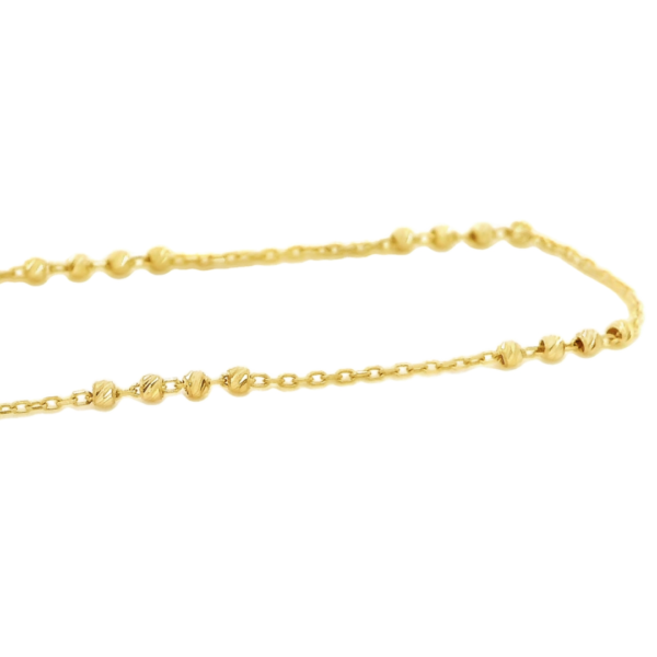 Gold Beaded Bracelet