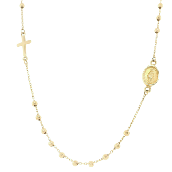 Gold Religious Necklace