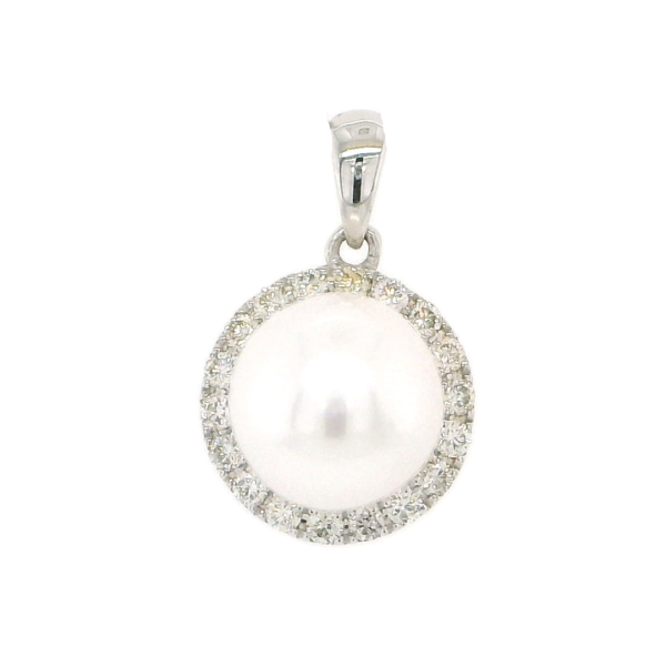 Pearl Diamond Pendant