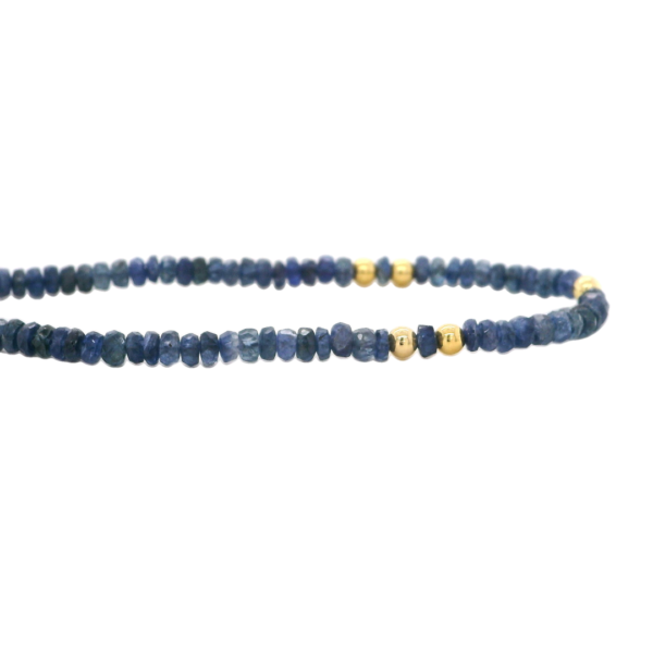 Sapphire Beaded Bracelet