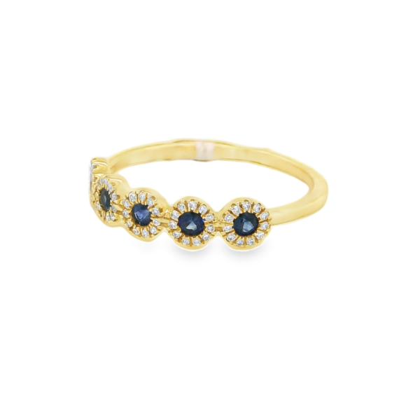 Sapphire Gold Ring