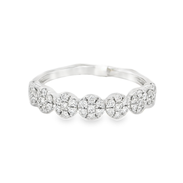 Seven Circle Diamond Ring