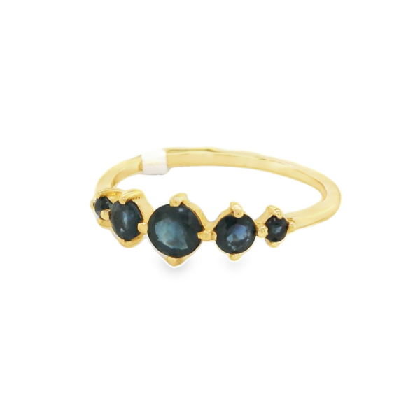 Yellow Gold Sapphire Ring