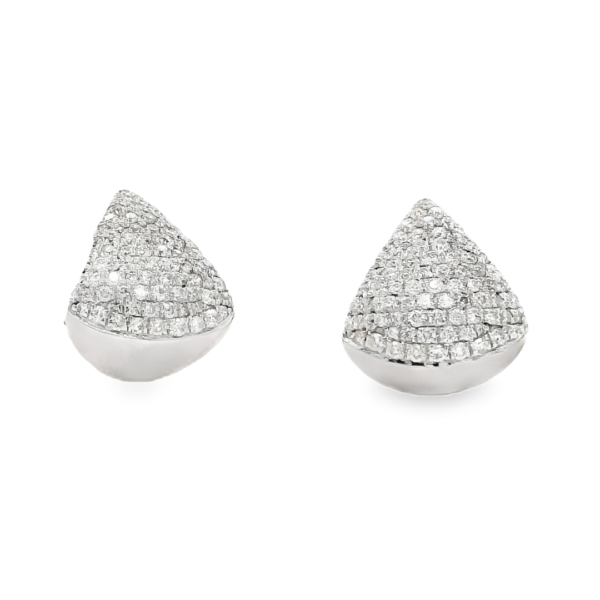 Triangle Diamond Earrings